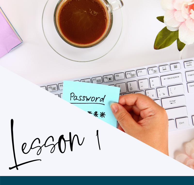 Lesson 1 passwords